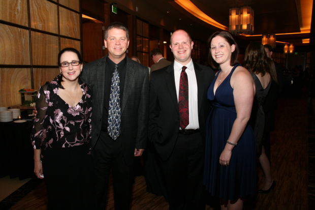 Dawn and Chad Abell, Andrew and Katie Westerfeld